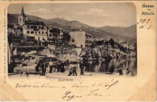 1902 Lovran, Laurana, Lovrana; Fotografie & Verlag Atelier Betty