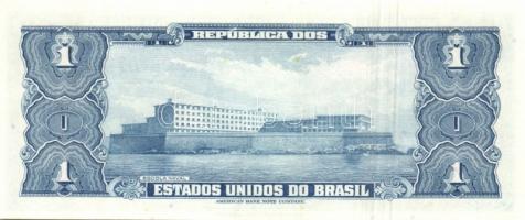 Brazília 1954-58. 1C (2x) + 2C (6x) 2klf színváltozat + aláírás variánsok T:I