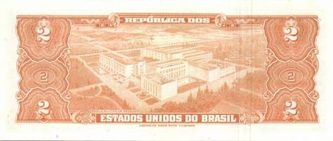 Brazília 1954-58. 1C (2x) + 2C (6x) 2klf színváltozat + aláírás variánsok T:I