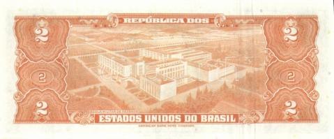 Brazília 1954-58. 1C (2x) + 2C (6x) 2klf színváltozat + aláírás variánsok T:I