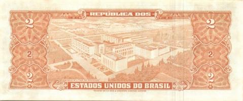 Brazília 1954-58. 1C (2x) + 2C (6x) 2klf színváltozat + aláírás variánsok T:I
