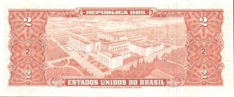 Brazília 1954-58. 1C (2x) + 2C (6x) 2klf színváltozat + aláírás variánsok T:I