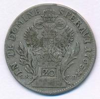 Ausztria 1765BL SK-PD 20kr Ag "I. Ferenc" T:VF,F patina Austria 1765BL SK-PD 20 Kreuzer Ag...