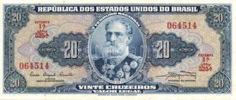 Brazília 1961-64. 10C, 20C, 100C T:I,I-