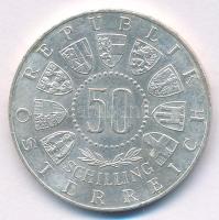 Ausztria 1964. 50Sch Ag "IX. Téli Olimpia Innsbruck" T:AU Austria 1964. 50 Schilling Ag &q...