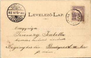 1900 Szlatinafüred, Slatina (Aknaszlatina, Solotvyno; Máramaros); Pável sósfürdő. Mayer és Berger tu...