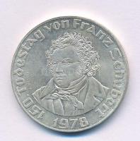 Ausztria 1978. 50Sch Ag &quot;Franz Schubert&quot; T:AU  Austria 1978. 50 Schilling Ag &quot;Franz Schubert&quot; C:AU Krause KM#2922