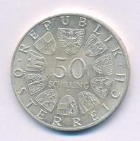 Ausztria 1978. 50Sch Ag "Franz Schubert" T:AU 
Austria 1978. 50 Schilling Ag "Franz ...