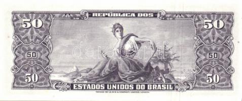 Brazília 1965-67. 10C 1c fny-sal, 50C 50c fny-sal, 100C 10c fny-sal, 500C 50c fny-sal, 1000C 1CN fny...