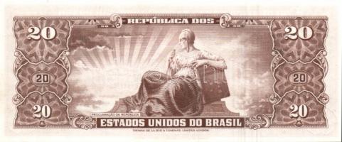 Brazília 1962. 10C Sign.8 + 20C (2x) Sign.8 és 11 T:I,II+