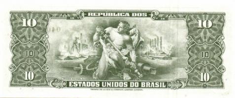 Brazília 1962. 10C Sign.8 + 20C (2x) Sign.8 és 11 T:I,II+