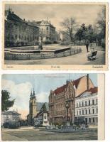 Sopron - 8 db régi és 6 modern képeslap