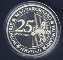 DN "Eurófantáziák-Kossuth Lajos" Ag emlékérem, 20,7g T:PP Csak 2000db! Tanúsítvánnyal! R!