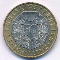 Ausztria 1997. 50Sch Bi "Bécsi Szecesszió 100. évfordulója" T:AU
Austria 1997. 50 Schilli...