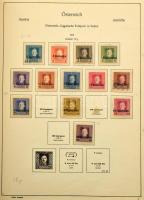 K.u.k. Feldpost, Bosznia-Hercegovina gyűjtemény előnyomott albumban (94.550)