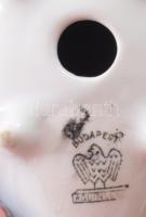 Aquincum aquazur sün. Terv: Ősz Szabó Antónia. Jelzett, hibátlan, h: 6,5 cm