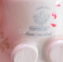 Aquincum víziló. Tervezte: Ősz Szabó Antónia, 1969. Kézzel festett, jelzett, hibátlan h: 7 cm