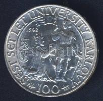 Csehszlovákia 1948. 100K Ag "Károly Egyetem 600. évfordulója" T:2