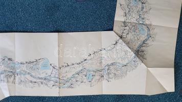 A Duna a Vaskaputól a Fekete-tengerig. (Kézzel színezett hajózási térkép, 1920-as évek)
Kiadási hel...