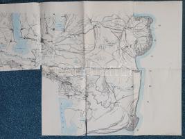 A Duna a Vaskaputól a Fekete-tengerig. (Kézzel színezett hajózási térkép, 1920-as évek)
Kiadási hel...