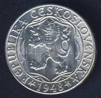 Csehszlovákia 1948. 100K Ag "Károly Egyetem 600. évfordulója" T:2