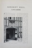 In English Homes. The Internal Character Furniture & Adornments of some of the most notable Hous...