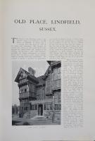 In English Homes. The Internal Character Furniture & Adornments of some of the most notable Hous...