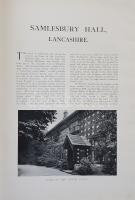 In English Homes. The Internal Character Furniture & Adornments of some of the most notable Hous...