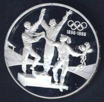 Ausztrália 1993. 20$ Ag "Olimpia-három atléta a dobogón" T:PP