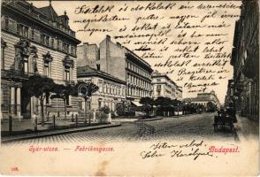 1906 Budapest VI. Gyár utca (Liszt Ferenc tér), Wodianer Albert báró háza (EK)