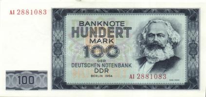 NDK 1964. 100M T:II+ Csak egyszer hajtva!