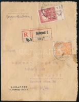 1928 Budapest helyi ajánlott nyomtatvány
