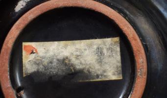 Reguly váza és tál, váza kis sérüléssel és jelzett, m: 27 cm alatt