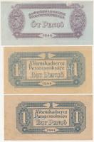 1944. 1P "A Vöröshadsereg Parancsnoksága" (2xklf) hátoldali kép kisebb, függőleges alapnyo...