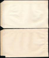 1960 Olimpia vágott sor 2 db FDC-n