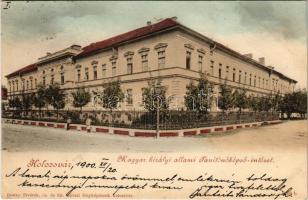 1900 Kolozsvár, Cluj; M. kir. állami tanítónőképző intézet. Dunky Fivérek cs. és kir. udvari fényképészek / teachers training institute