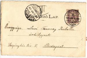 1901 Nagybánya, Baia Mare; A második vízesés a szturi völgyben. Kovács Gyula kiadása / waterfall (sz...