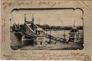 1901 Budapest, Ferenc József híd. Divald Károly 20. sz.