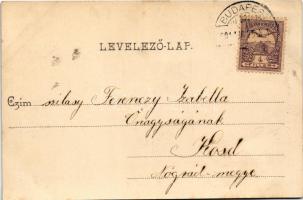 1901 Budapest, Ferenc József híd. Divald Károly 20. sz