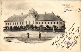 1901 Hatvan, Grassalkovich kastély. Hoffmann M. L. kiadása (fl)