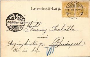 1901 Hatvan, Grassalkovich kastély. Hoffmann M. L. kiadása (fl)