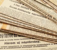 1918-1919 Vegyes, 1918-as és 1919-es újsággyűjtemény tétel: 

1918 Pesti Hírlap számai: 1918. nov....