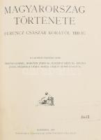 Politikai Magyarország. I-IV. köt. [Teljes]. Főszerk.: Szász József. I.: Magyarország története az a...