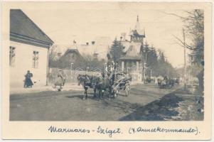 Máramarossziget, Sighetu Marmatiei; 7. Armeekommando / Osztrák-magyar katonai parancsnokság / WWI K.u.K. military headquarters. Photographie-Karte Kilophot Wien 1916. photo (EK)