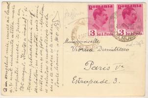 1939 Szászrégen, Reghin; Gimnaziul Petru Maior / gimnázium / grammar school. photo (EB)