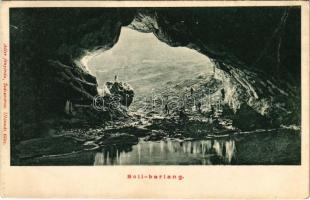 Petrozsény, Petrosani; Boli barlang. Adler fényirda / Pestera Bolii / Bolii cave, interior (EK)