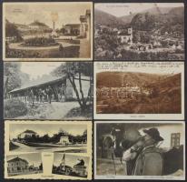 Kb. 183 db RÉGI magyar város képeslap vegyes minőségben / Cca. 183 pre-1945 Hungarian town-view postcards in mixed quality