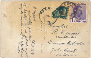 1937 Székelyudvarhely, Odorheiu Secuiesc; Küküllő gátja / Tarnava river dam. Foto-Lux (fl)