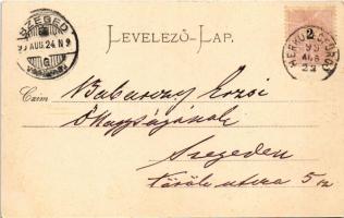 1899 (Vorläufer) Herkulesfürdő, Baile Herculane;