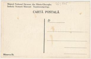 Sepsiszentgyörgy, Sfantu Gheorghe; Muzeul National Sacuesc, Vase pictate din sapaturile dela Ariusd ...